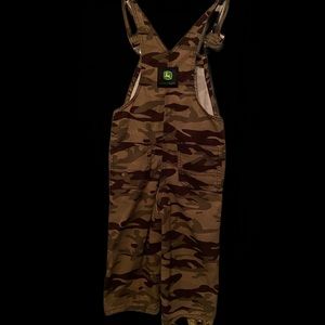 Camo Toddler John Deere Overalls